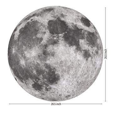 Antelope - 1000 Piece Puzzle For Adults, Space Moon Jigsaw Puzzles 1000 Pieces, Telescope Planet Close-Up Round Puzzle, High Resolution, Matte Finish, No Dust Space Puzzle
