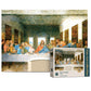 Antelope - Last Supper Puzzle Mural Leonardo Da Vinci Officially Licensed - 1000 Pieces High Resolution, Matte Finish, Smooth Edging, No Dust Classic Artistic Puzzle