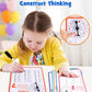 D-Fantix Magnetic Addition Multiplication Game Board, Math Games For Kids 8-12, Math Manipulatives For Elementary School, Montessori Math Learning Toys For Homeschool Classroom