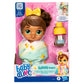 Baby Alive Shampoo Snuggle Sophia Sparkle Brown Hair 11 Inch Water Baby Doll Playset, Toys For 3 Year Old Girls & Boys & Up