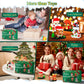 Eelexa Christmas Building Toys Set Includes Santa Claus, Snowman, Reindeer, Gingerbread, Christmas Building Blocks For Kids, Boy