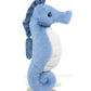 Dollibu Blue Seahorse Super Soft Stuffed Animal, Cute Realistic Stuffed Animals For Girls, Boys, Adults Animal Gifts, Kids Zoo O