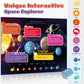 Bilingual Interactive Solar System Poster For Kids Learning And Educational Toys, Talking Educational Space Theme Wall Decor Ages 3 To 12 Years Old, Learning Chart For Preschool And Classroom