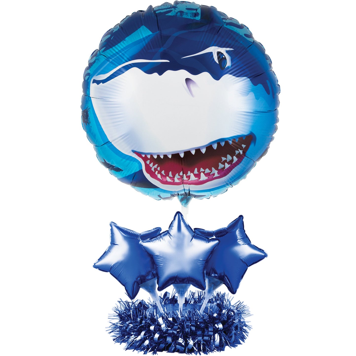 Creative Converting Balloon KIT Centerpiece, Multisize, Blue