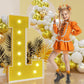 Imprsv Marquee Letters Gold 3Ft: Golden Party Decor - Light Up Letter L Large 3 Feet Tall - Party Decorations Letter For Love Bi