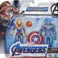 Avengers Marvel Endgame Captain America & Captain Marvel 2 Pack Characters From Marvel Cinematic Universe Mcu Movies