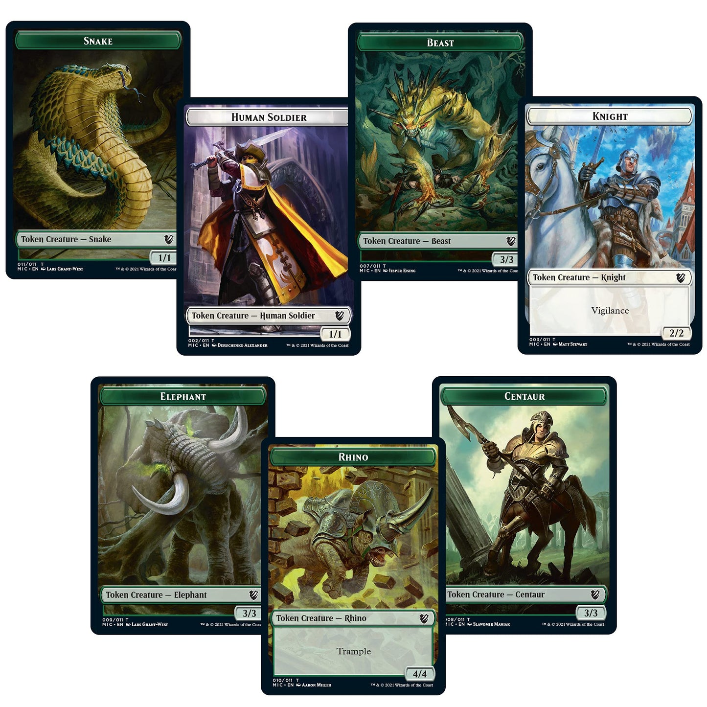 Magic: The Gathering Innistrad: Midnight Hunt Commander Deck – Coven Counters (Green-White)