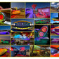 New! Junkyard Lights 1,000 Piece Jigsaw Puzzle. Light-Painted Night Images By Award-Winning Photographer Troy Paiva.