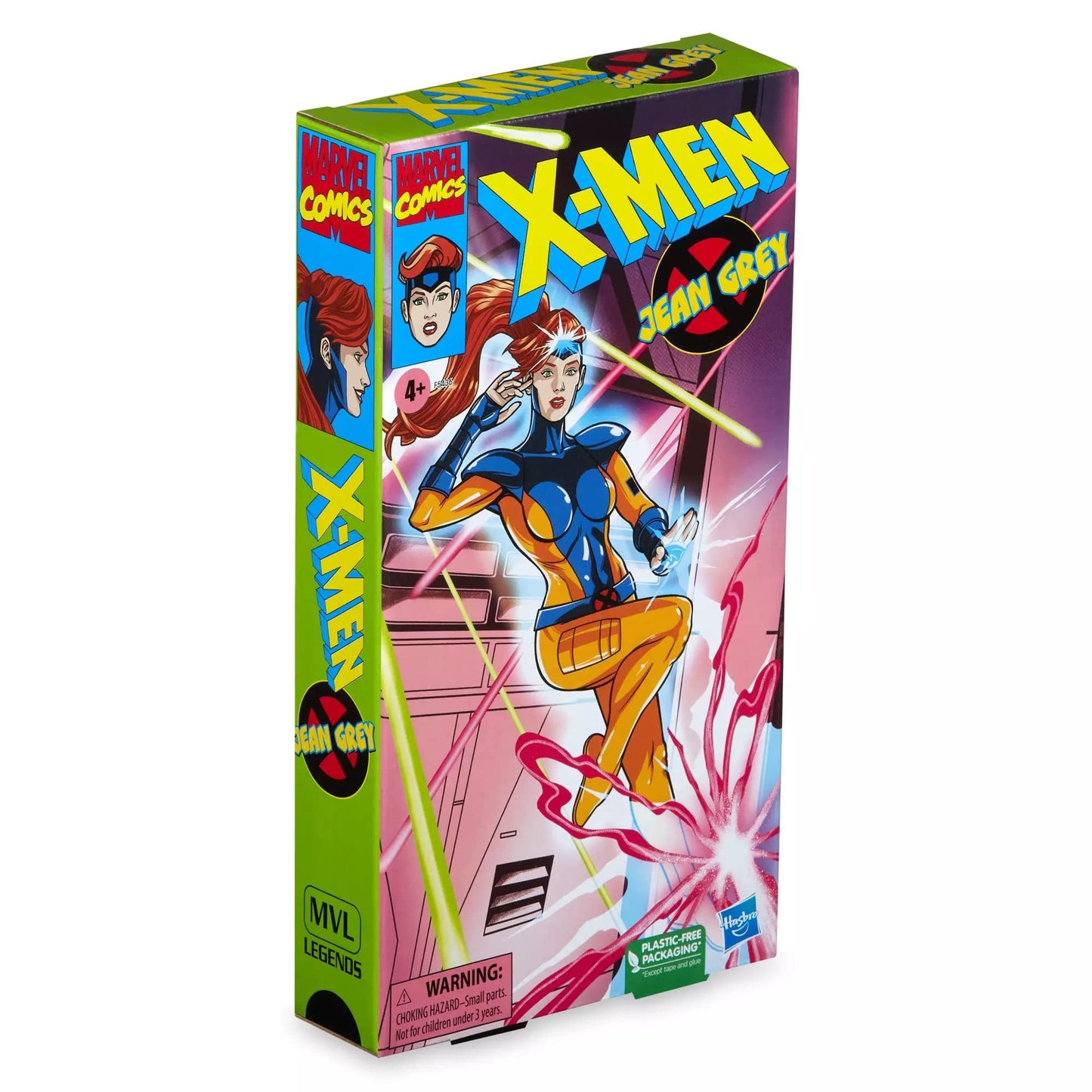 Marvel Legends X-Men Animated Series Vhs Box Jean Grey Action Figure