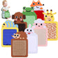 8Pcs Sensory Toys, Play Mat for Babies 0 to 12 Months, Tactile Exploration with Different Textures, Cartoon Felt Sensory Mat Set