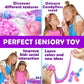 Original Stationery Mini Unicorn Slime Kit For Girls, Create Unicorn Sparkle, Foam, Clay And Jelly Cube Slime, Fun Crafts For Kids, Ideal Gift, Ages 8-12