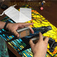 MTG MAT, 24'' x 14'' MTG Playmats Stitched Edges for MTG TCG Trading Card Smooth Rubber Surface Anti-Slip Mouse Pad with Storage