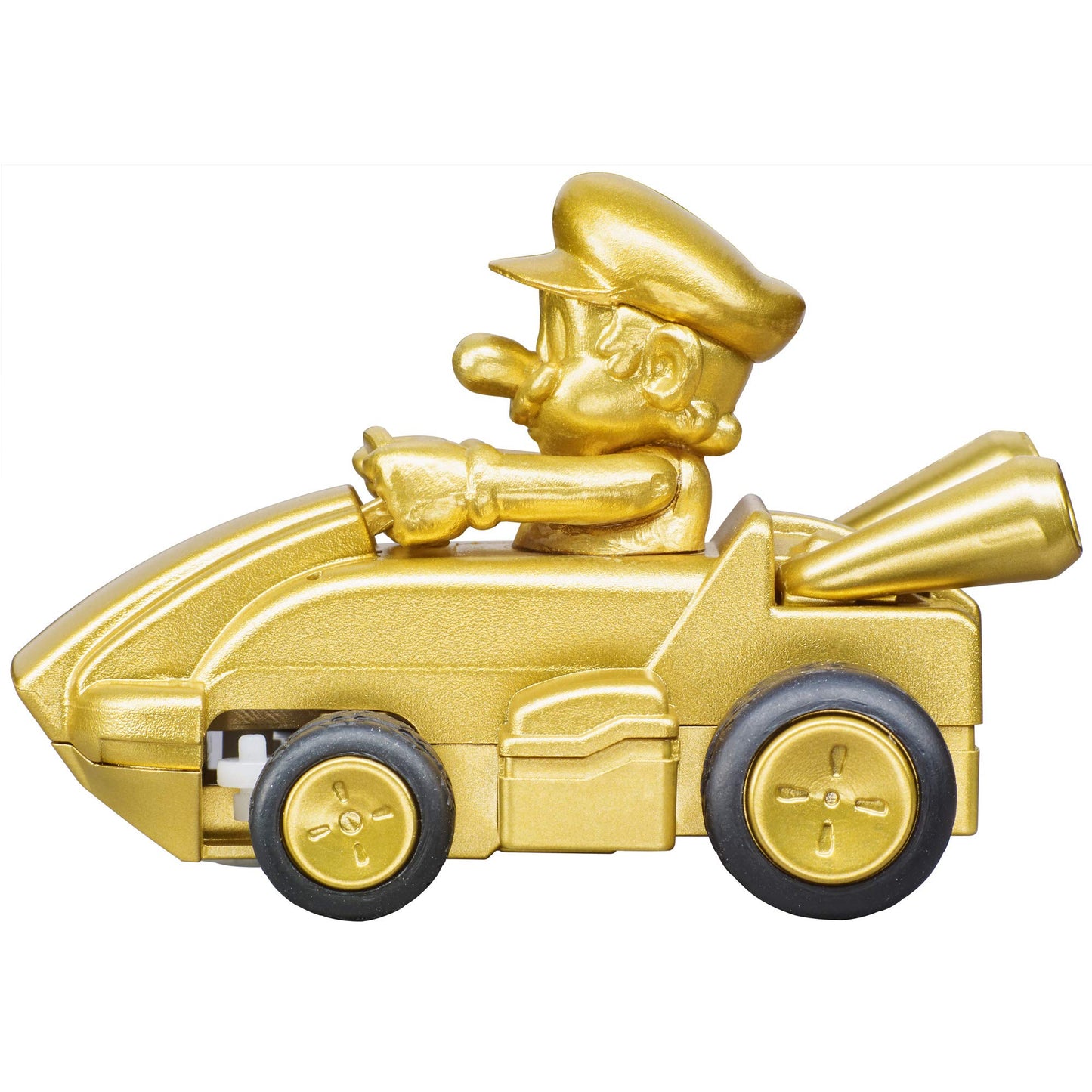 Carrera RC Nintendo Mario Kart 2.4 GHz Mini Collectible Radio Remote Control Toy Car Vehicle - Gold Mario