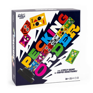 Professor Puzzle Pecking Order - The Lively Game Of Rapid Reactions For The Whole Family.