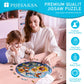 Wooden Puzzles For Adults - Glass Sunflower Wooden Puzzle, Unique Shaped Wooden Jigsaw Puzzles For Adults, Wood Puzzles Adult, P