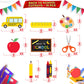 KatchOn, Hanging Swirls for Back to School Decorations - Pack of 46 | Back to School Hanging Decorations | Back to School Party