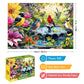 ZSYCZAO 500 Pieces Puzzle for mature-themeds  Puzzles for mature-themeds 500 Pieces  Birds Floral Pond Nature Jigsaw Puzzle  Challenging Puzzle Perfect for Game Nights  20.5 X 15 in