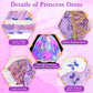 Meland Princess Dresses For Girls - Light Up Princess Costume For Little Girls, Halloween Costumes For Girls Toddler Age 3-8