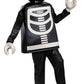 Disguise Lego Skeleton Deluxe Costume, Black, Large (10-12)