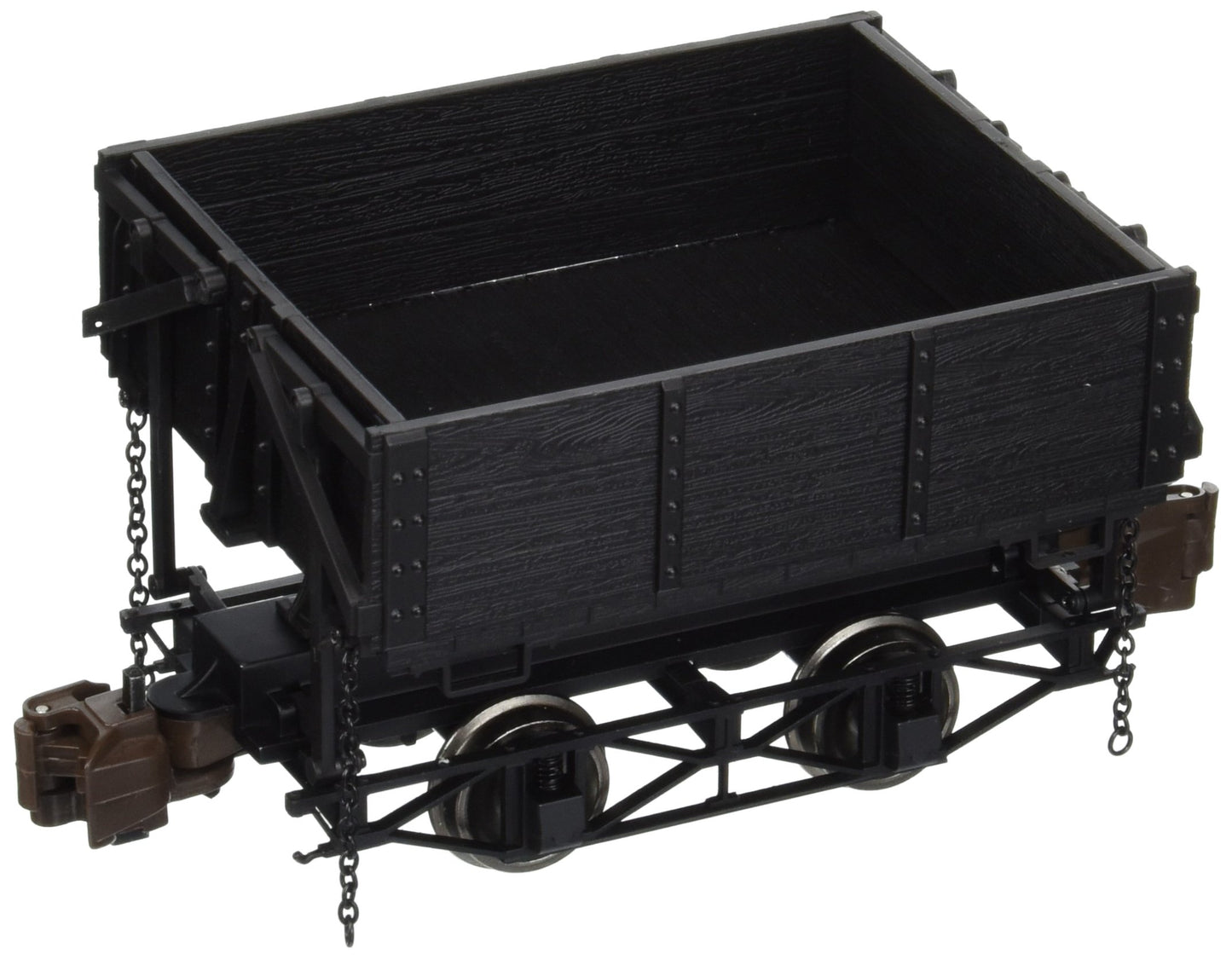 Bachmann Industries Scale Ore Car - Side-Dump Car - Black - Large ''G'' Rolling Stock (1:20.3 Scale)