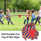X Xben Field Day Tug Of War Rope For Kids And Adults, Family Reunion Birthday Party Games, Summer Outside Lawn Games, Camping Picnic Carnival Games, Perfect For Team Building Activities 75Ft