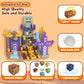 Magnetic Blocks  Magnetic Tiles Building Blocks  Magnet Cubes STEM Sensory Game Toys Christmas Birthday Gifts for Kids Boys Girls Age 3+ (decorative replica blade)
