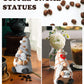 Istatue Coffee Gnomes - Set Of 2 Resin 4-Inch Swedish Collectible Figurines Couple And Coffee Bar Accessories For Counter Valentine Decor (Coffee Gnomes)