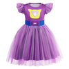 Girls Costume Dresses for Kids Halloween Birthday Party Cosplay Tulle Mesh