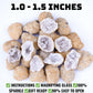 TruEnergy 20 Break Your Own Geode Kit - Natural Premium Geodes, Easy Crack-Open Experience, Small Size (1.0"-1.5"), STEM Activity