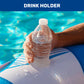 New Aqua 40” Birds Of Paradise Pool Hammock Float Tube With Mesh Center And Cup Holder – Floating Tube For Adults & Kids