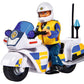 Simba 109251092 Fireman Sam Police Motorcycle With Malcolm Figure & Accessories, Season 12, From 3 Years