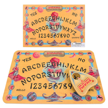 Swami Mystery Talking Board Game for Teens & mature-themeds | Classic Board Spirit Communication Fun | Family Party Game Night & Halloween Toy Gift | enhanced Retro Vintage Design