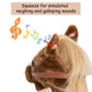 Qaba Kids Plush Toy Rocking Horse Ride On With Realistic Sounds - Brown