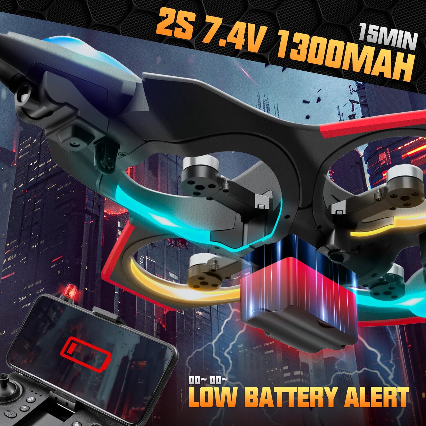 Bezgar Brushless Rc Plane With Camera | 2.4Ghz Remote Control Airplane, 6-Axis Gyro Drones For Kids, Rc Helicopter, 360Flip Jet