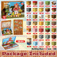 Graceduck Magnetic Blocks - 150 Pcs Build Magnetic Farm Animal Homes - Magnetic Toys For Montessori Toddler Christmas Birthday Gifts - Stem Sensory Toys For 3 4 5 6 7 8 9 10 Year Old Boys & Girls