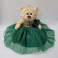 Kinnex Collections Since 1997 20' Quince Anos Quinceanera Last Doll Teddy Bear With Dress (Centerpiece) ~ B16632-33 (Emerald Green)