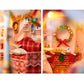 GuDoQi DIY Miniature Dollhouse Kit  Tiny House kit with Music  Miniature House Kit 1:24 Scale  Great Handmade Crafts Gift for Birthday  Christmas Night