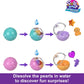 Polly Pocket Playset with 2 Dolls, Surprise Accessories & Water Play, Sparkle Cove Adventure Treasure Chest Animal Toy