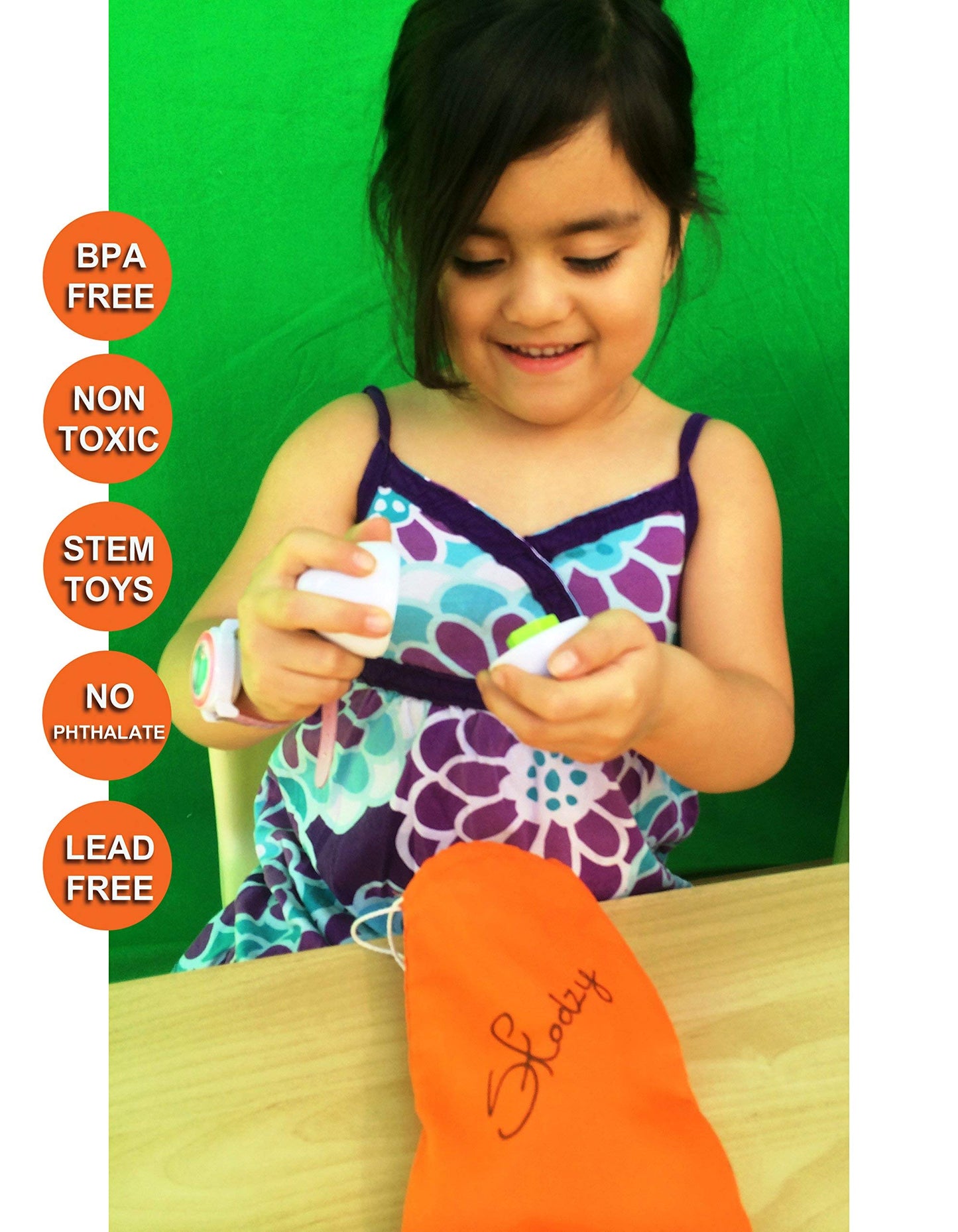 Skoolzy Shapes Matching Egg Toy 6 pc Set, Easter Egg Basket Toys for Toddlers, Montessori Sensory Bin Toy for Preschool Kids & B