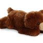 Aurora® Mini Flopsie™ Grizzly Bear Stuffed Animal, 8" Brown, Polyester, Model 31740 - Adorable & Playful Companion