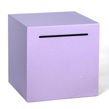 Piggy Bank For Adults Must Break To Open, Unbreakable Adults Piggy Bank Made Of Stainless Steel, Metal Saving Bank (Purple, 4.72