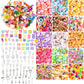 150Pcs Miniature Food Drinks Bottles Dollhouse Accessories 1:12 Mini Stuff Things Toy Set Dollhouse Pretend Kitchen Play Game Ti