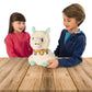 Club Petz Spitzy The Funny Llama Interactive Plush Toy, 10 inches, Cream, Plush, Model 91825IM3