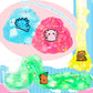 Wujyly 24 Pack Slime Kit - Soft & Non-Sticky Butter, Cloud & Crystal Slime - 12 Axolotl, 6 Highland Cow, 6 Capybara Charms - Diy