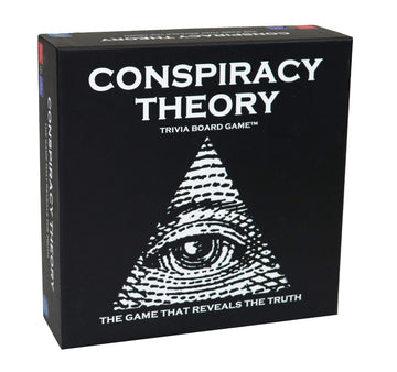 Neddy Games Conspiracy Theory Trivia Board Game - 3rd Edition, Multicolor, Cardstock Material