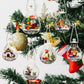 Christmas Ornaments 2024 Building Set, Ornament For Christmas Tree With Light, Xmas And Thanksgiving Holiday For Gifts, Gingerbr