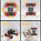 Iappadore Rc Stunt Car, Remote Control Car With 360 Rotation, Sideway Drift, Spray, All Terrain 4Wd Rc Stunt Hobby Cars For 6-12