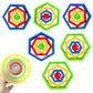 Birthday Popper 6 Pcs Tangle Toys as Birthday Return Gifts for Kids