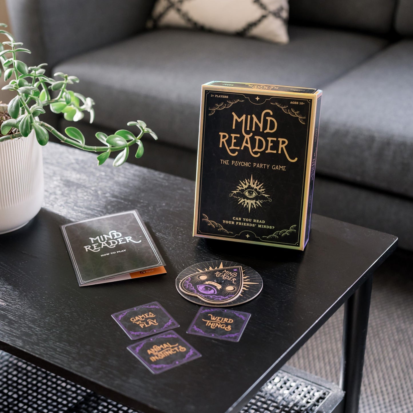 Mind Reader - Can You Read Your Friends' Minds? The Fun Mind Reading Psychic Mind Meld Medium Family Party Game For Kids, Teens,