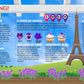 Madd Capp: I Am Violet - 350 Piece Jigsaw Puzzle - 8006 - Ages 10+, Unique Floral-Shaped Border, Challenging Random Cut, Include